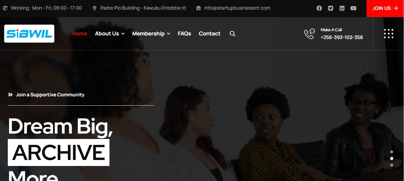 Startup Business International project preview